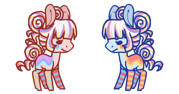 Twin Pone Adopts 5 - CLOSED