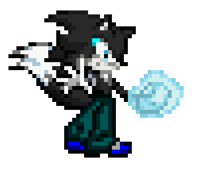 Cyrus the Wolf in sprite