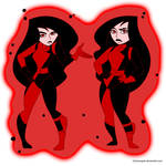 Shego Red(lined), aka Redshift