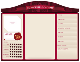 St.Mortiel Application Sheet