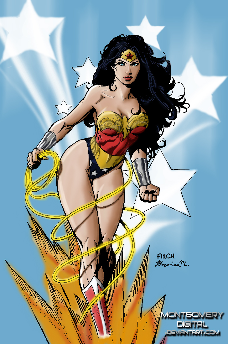 Wonderwoman colouring