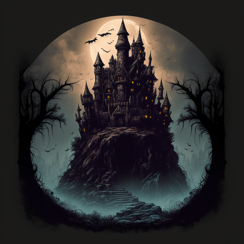 Classic Haunted Castle by sacredpunctuation on DeviantArt