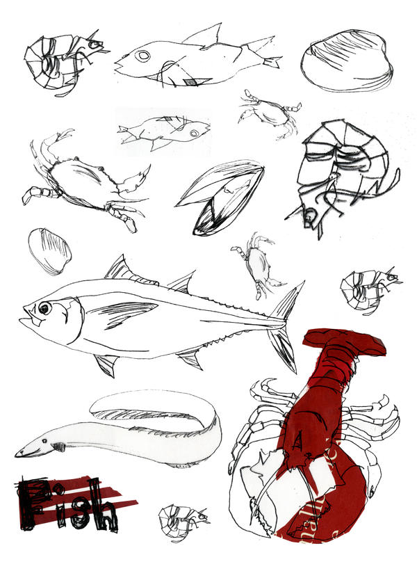 Shellfish Poster. by AmyElectricity on DeviantArt