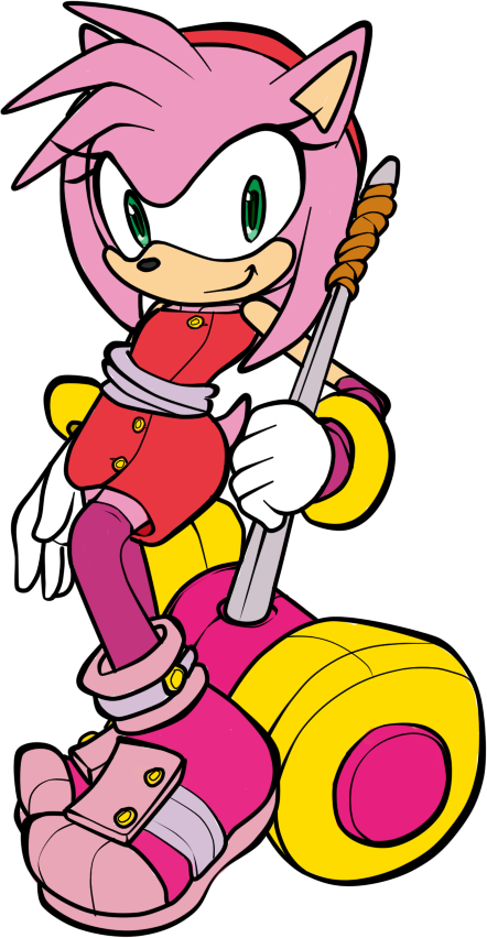 Download Amy Sonic Boom - Amy Rose Sonic Boom Drawing - Full Size