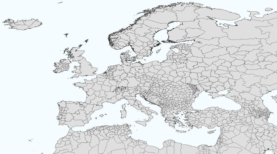 Europe Blank Map by Xumarov on DeviantArt