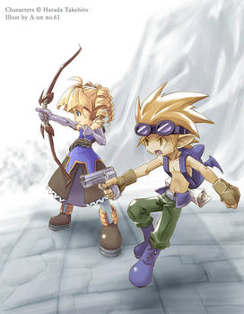 Ranger and Archer - DisGaea