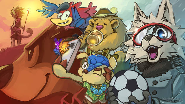 Worldcup Mascots