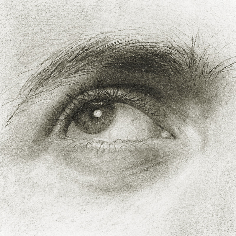 Self-Portrait: Eye Study II