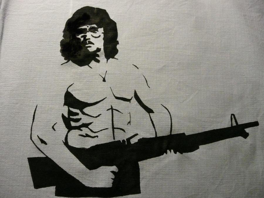 Ali Rambo Weird Al Yankovic Rambo Stenci by Ali-Radicali on DeviantArt