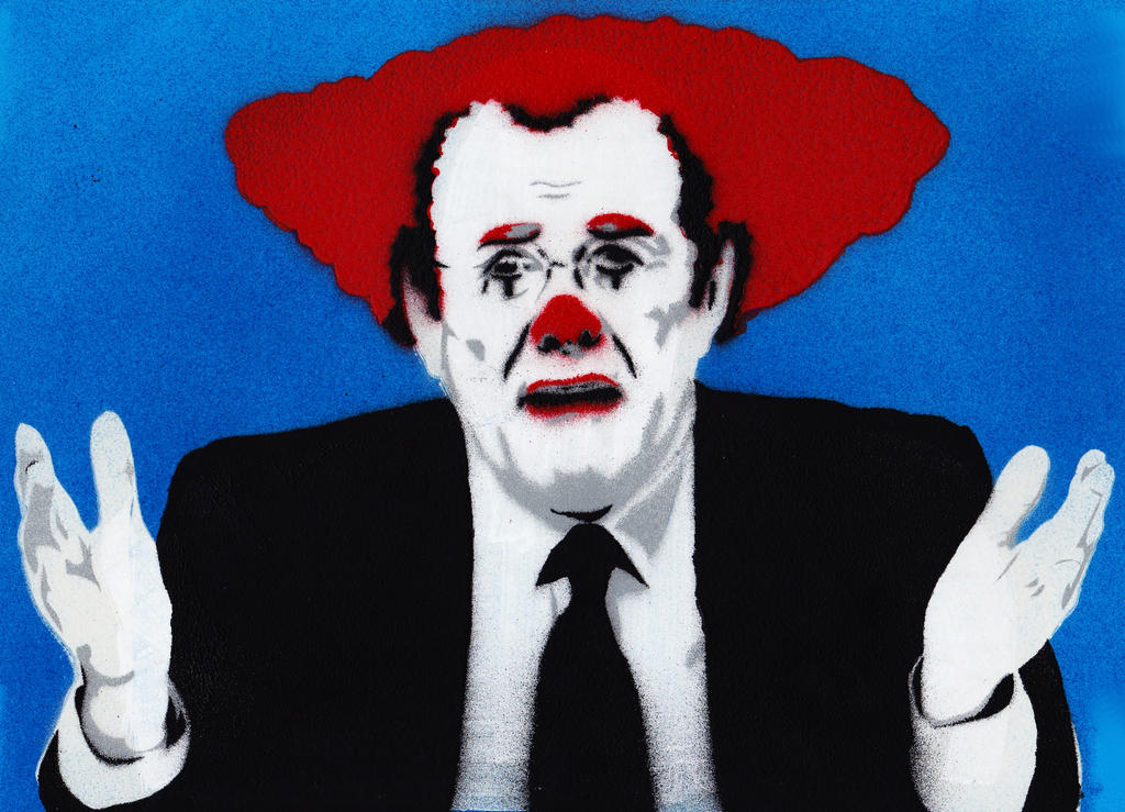 Clown Rumsfeld