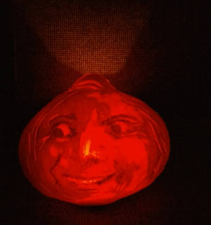 Hillary Jack'o'Lantern