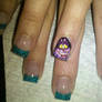 Cheshire Cat - Nail Art