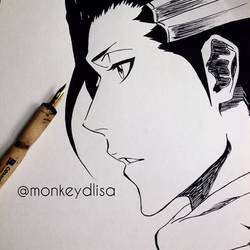 Byakuya Kuchiki from Bleach