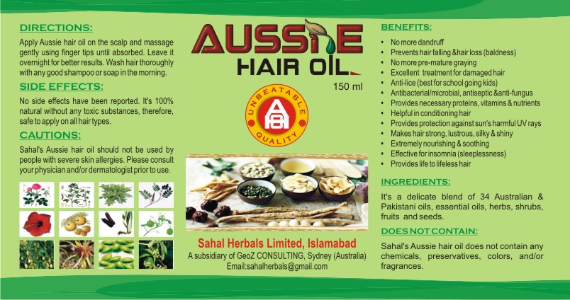 Artistic Aussie Hair Oil View Illustration Artistic Aussie Hair Oil View Illustration