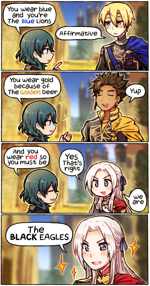 Fire Emblem Three Houses Comics FE3H - Houses by kata-009 on DeviantArt