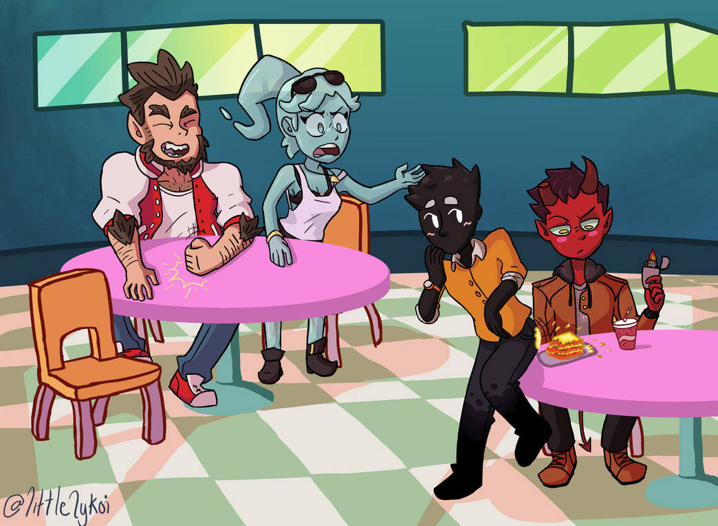 Monster Prom Fanart by GreenLykoi on DeviantArt