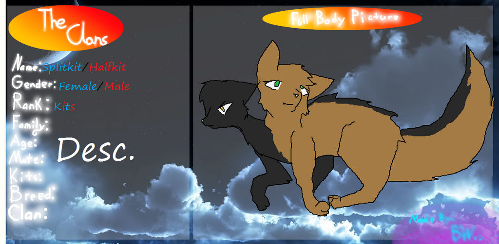Halfkit And Splitkit by frostthecat01 on DeviantArt