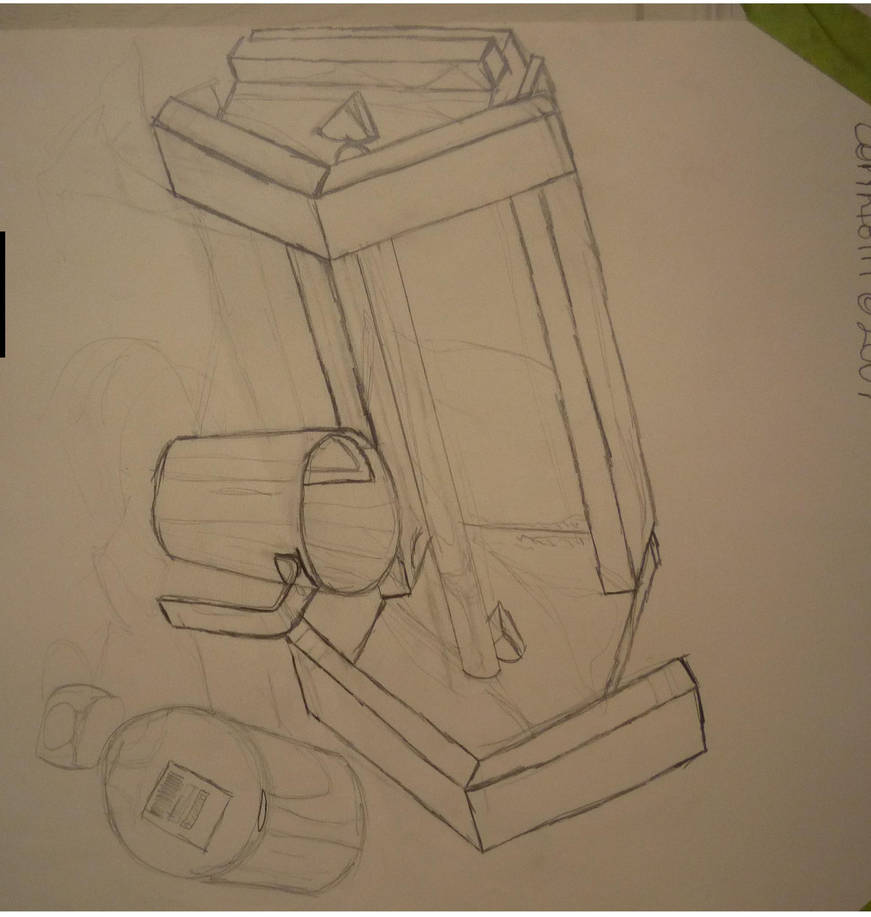 Contour Draw. of Utility Items by masterpeace23 on DeviantArt