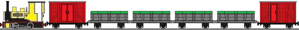 Duncan Pulling A Goods Train by masterpeace23 on DeviantArt