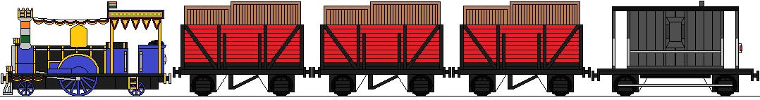 Rajiv Pulling A Train Of Crates by masterpeace23 on DeviantArt
