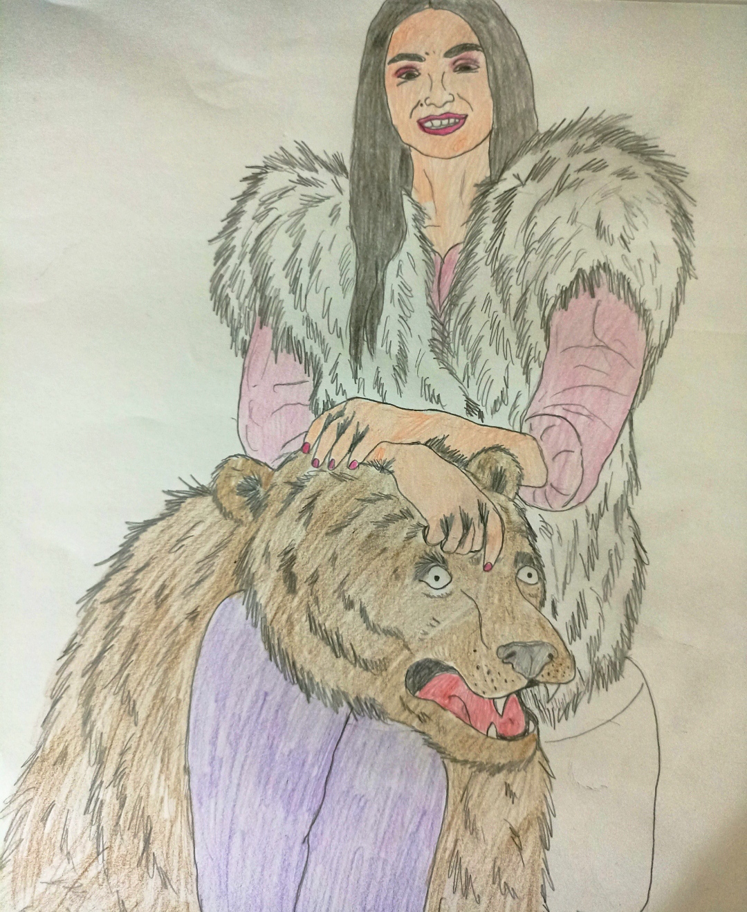 Bear pelt by Melikegurr on DeviantArt