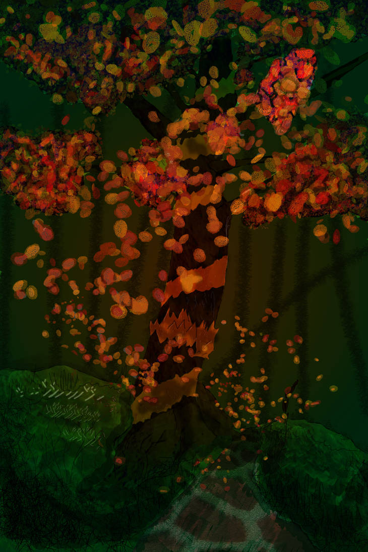 fantasy tree by MumbleDragon on DeviantArt