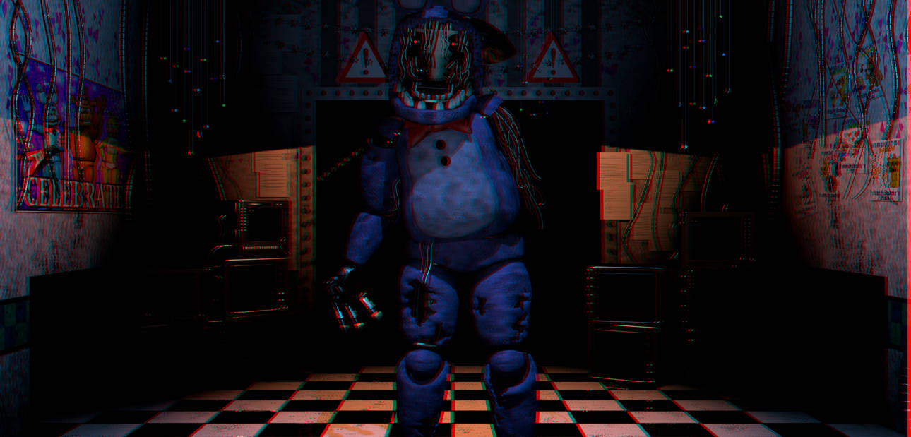 Bonnie R At Work 3D Bonnie Standing in The Office by Cosmicmoonshine on DeviantArt