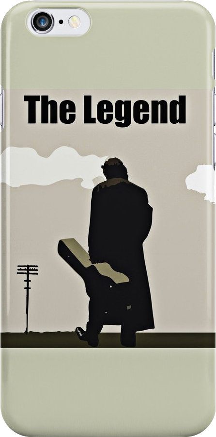 Johnny Cash the Legend iPhone Case