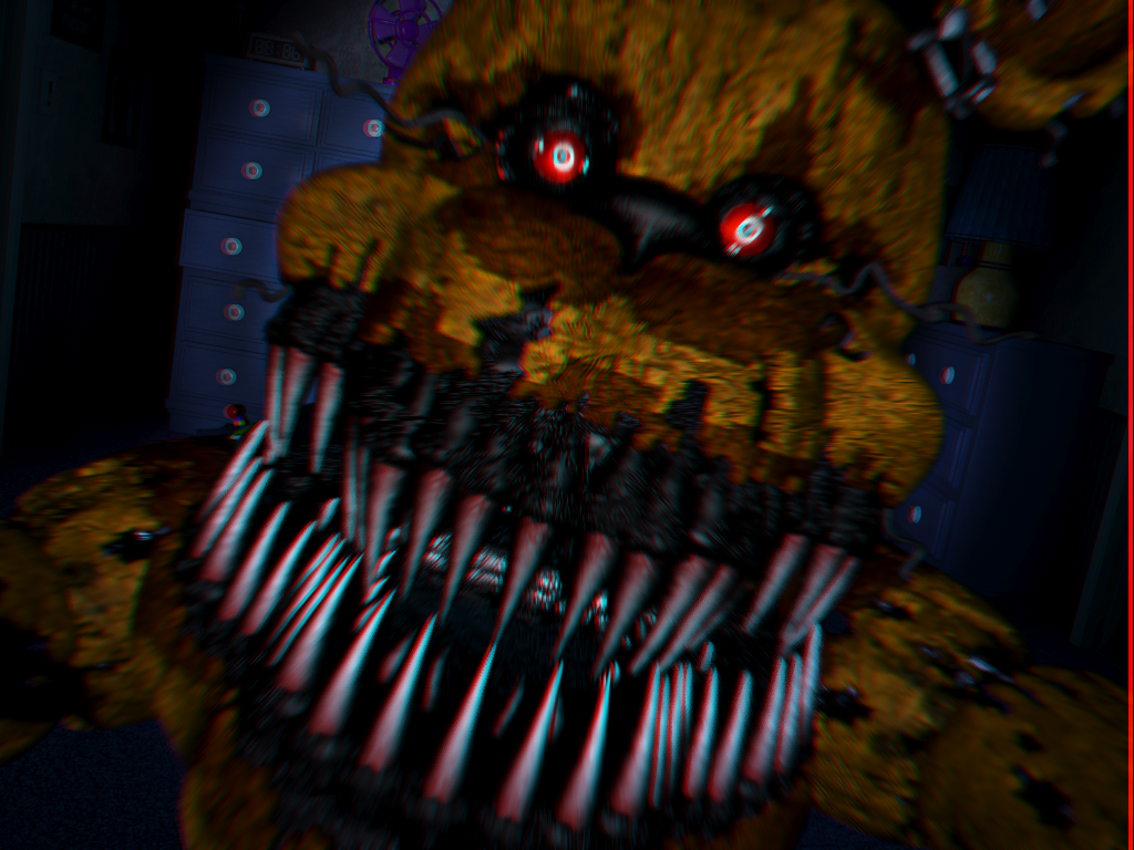 Nightmare Fredbear Jumpscare by ENTERT4ININGTR4SHB4G on DeviantArt