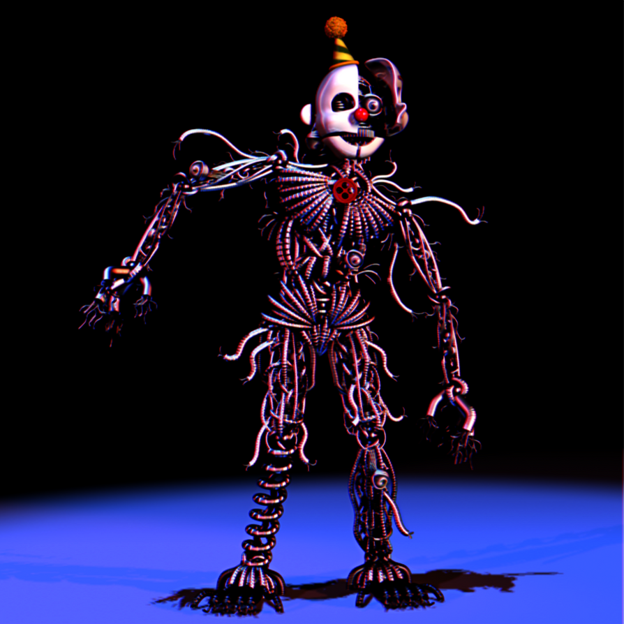 FNAFSL Ennard in 3D by Cosmicmoonshine on DeviantArt