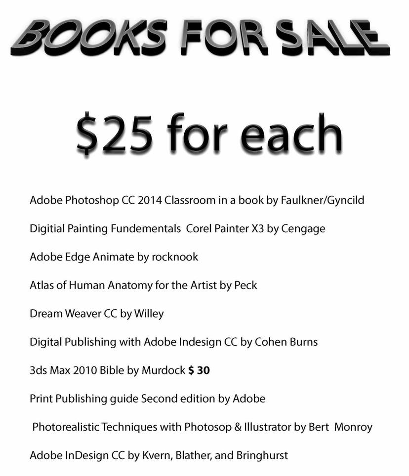 Books for sale