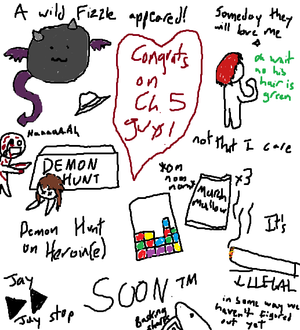 Demon Hunt Livestream Doodle Dump