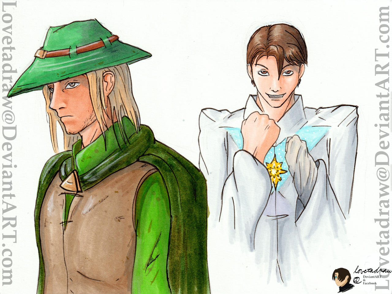 Zanvan and Geric by lovetadraw on DeviantArt