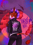Look What The Cat Dragged In (Speedpaint Added) by qatsby