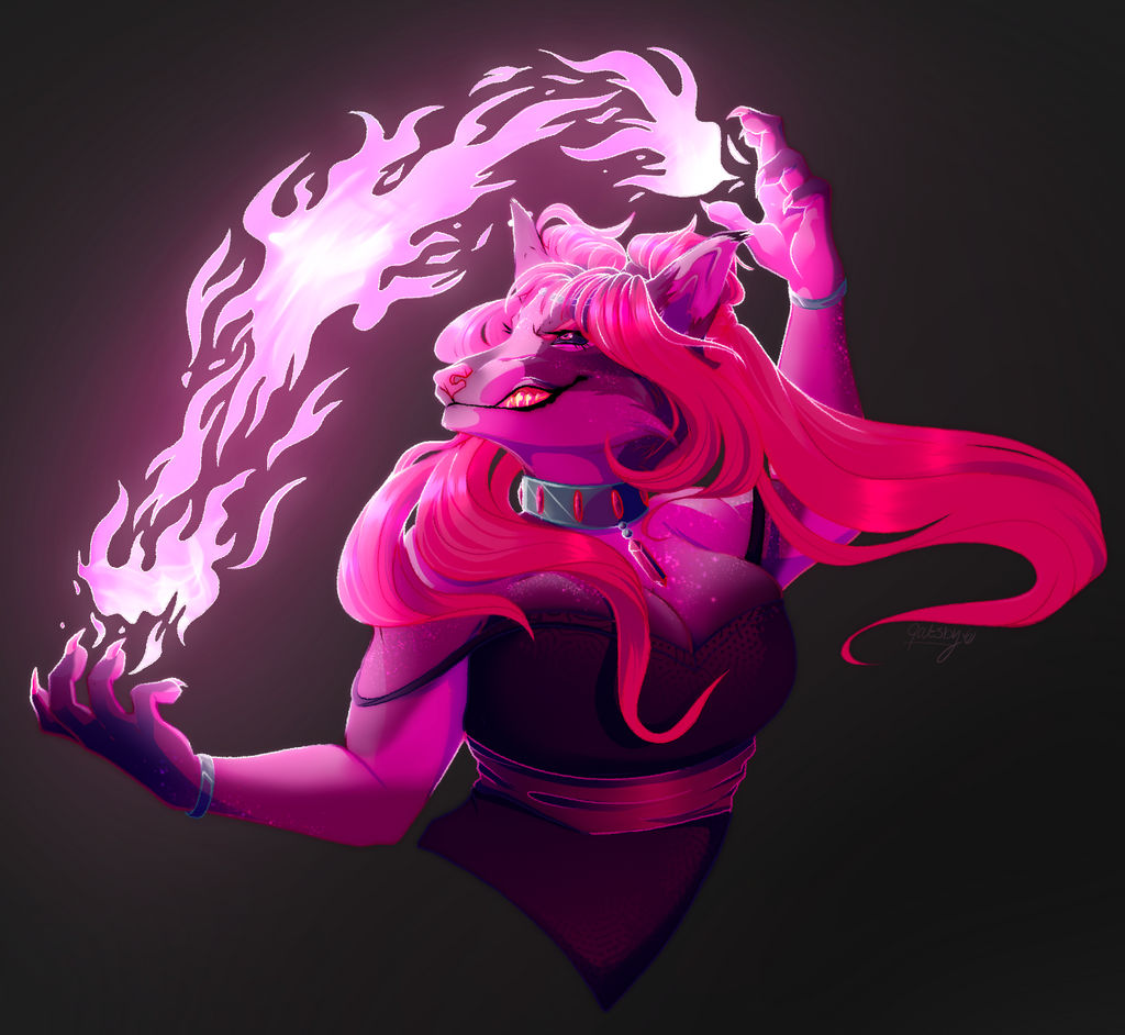 +Commission+ Pyromancer by qatsby on DeviantArt