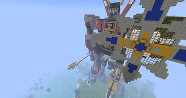 Voltron Minecraft Build Shield