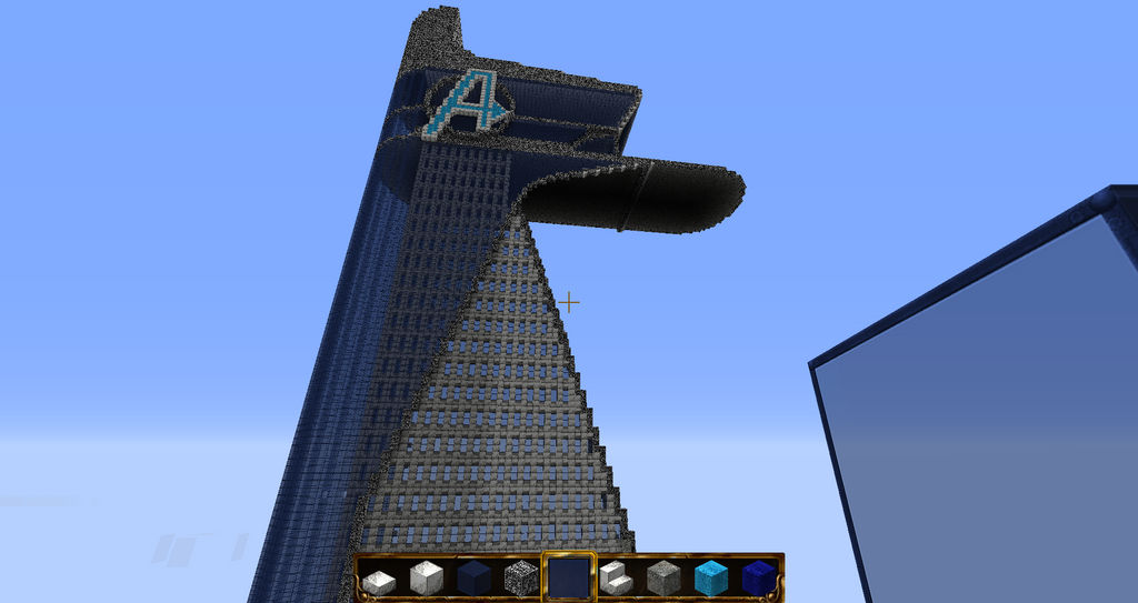 Minecraft Avengers Tower from the MCU WIP by sinjun2501 on DeviantArt