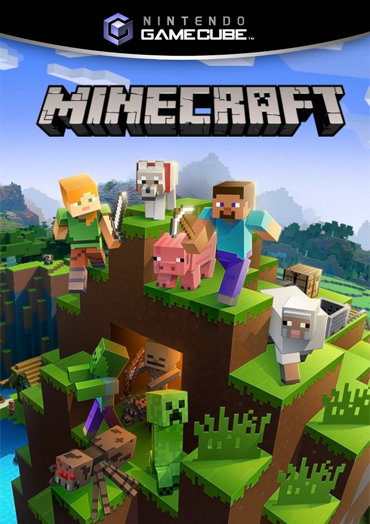 Custom Boxart: Minecraft on GameCube by SonicFan23455676 on DeviantArt