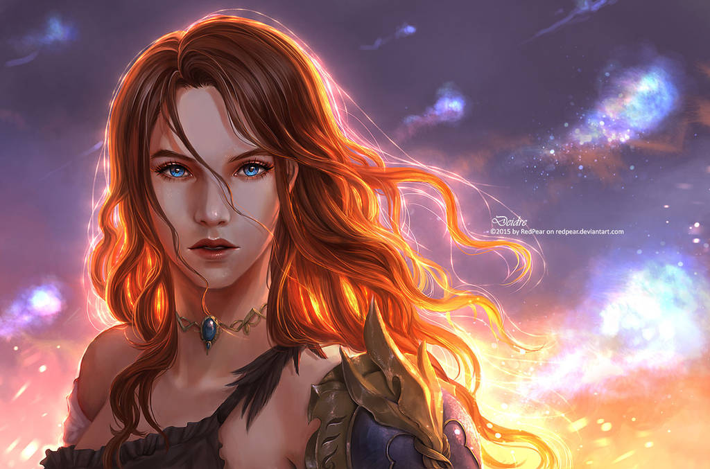 Deidre the valkyrie by RedPear