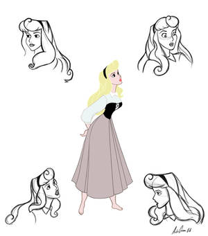 Briar Rose Model Sheet