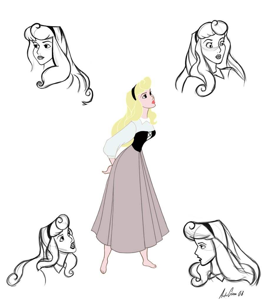 Briar Rose Model Sheet