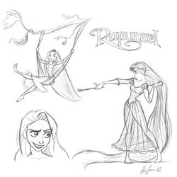 Rapunzel Sketches