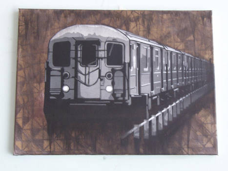 ny train canvas