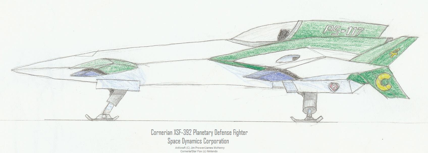 Cornerian XSF-392 Thunderbolt