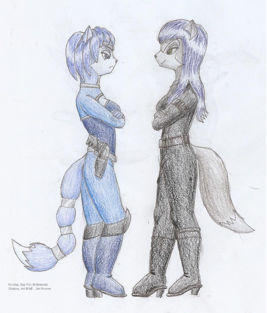 Star Fox: Krystal and Shakira