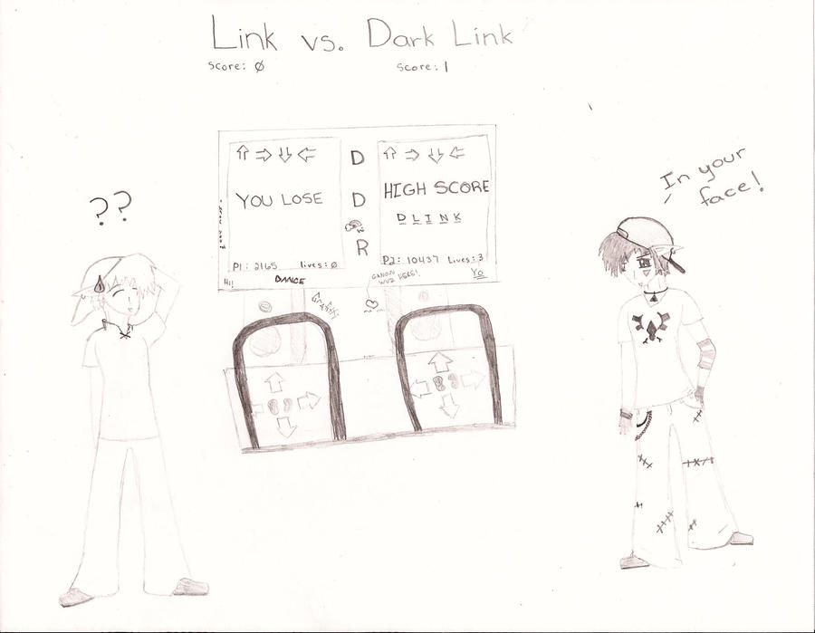 Link vs. Dark Link