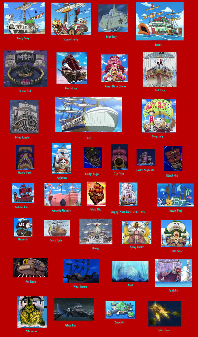 One Piece Ships By Mdwyer5 On DeviantArt one-piece-ships-by-mdwyer5-on-deviantart