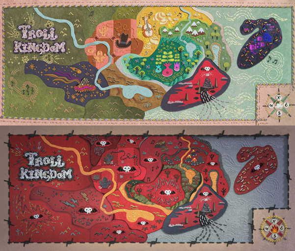 Trolls World Map