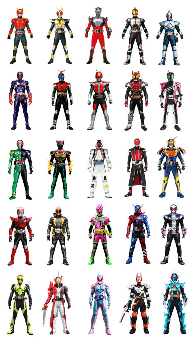 Kamen Rider Series by Mdwyer5 on DeviantArt