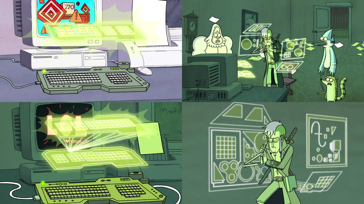 Regular Show Elevate Keyboard by Mdwyer5 on DeviantArt